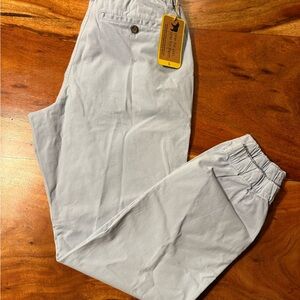 Men's Sky Blue Bear Bottom Pants